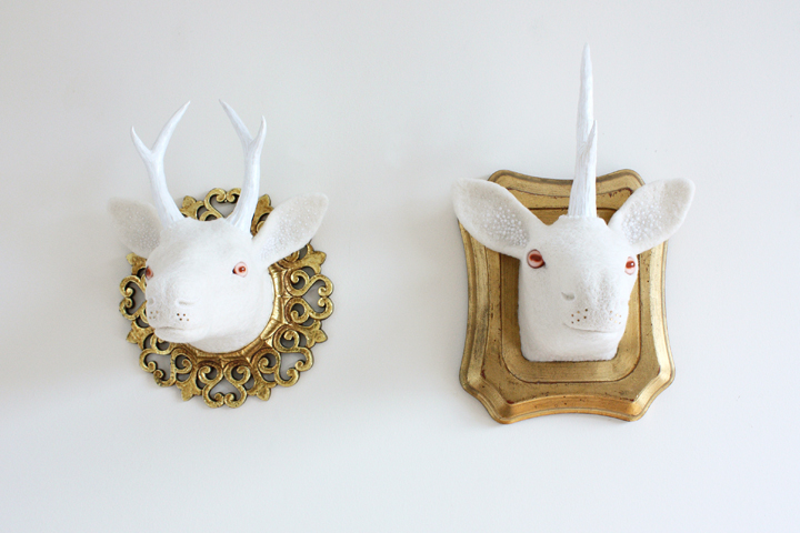 Zoe Williamsскульптуры из фетра, войлочные скульптуры охотничьи трофеи, Зои Уильямс Zoe Williams 