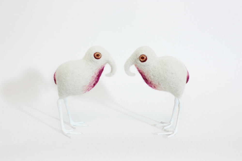 Zoe Williamsскульптуры из фетра, войлочные скульптуры охотничьи трофеи, Зои Уильямс Zoe Williams 