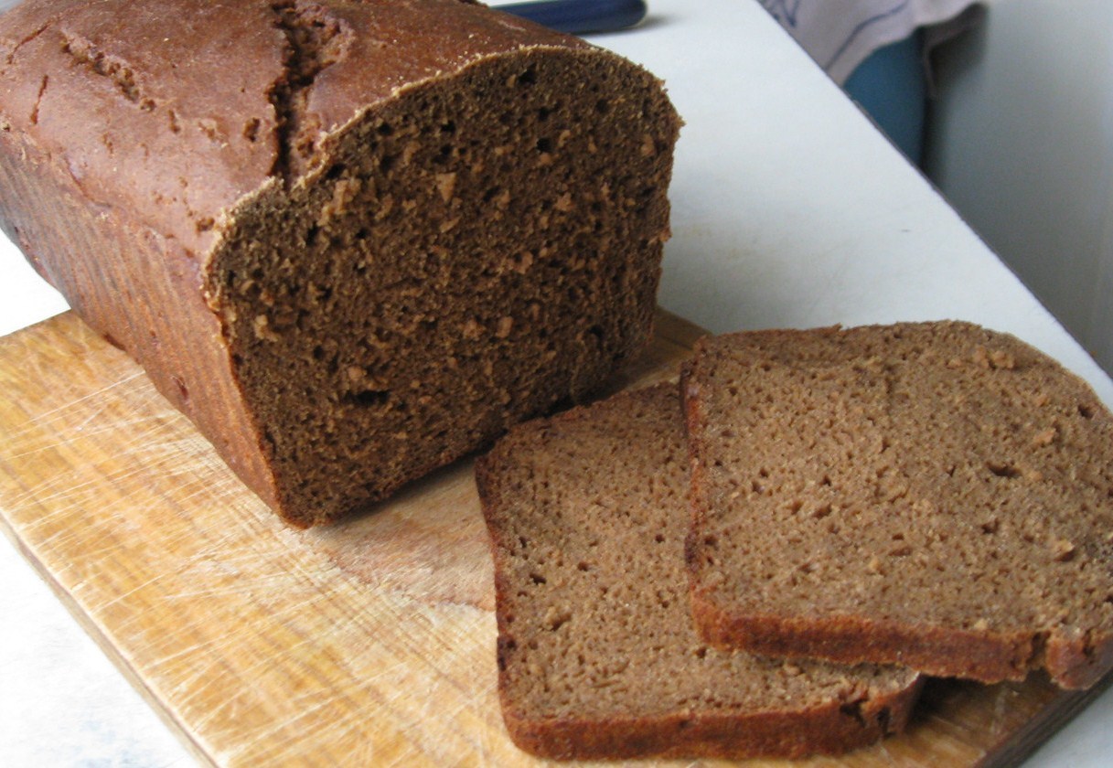 Рецепт вкусного черного хлеба