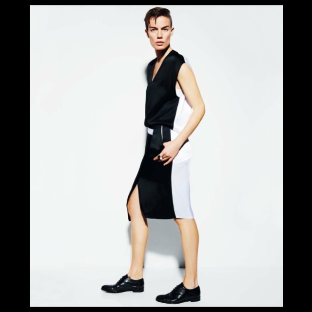 Эллиотт Сейлорс, Elliott Sailors,андрогин, модель