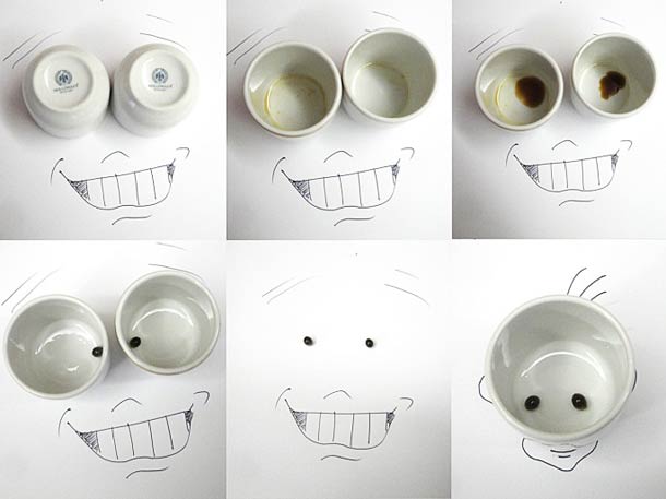 лица, из еды, предметов, Виктора Нуньес , Victor Nunes