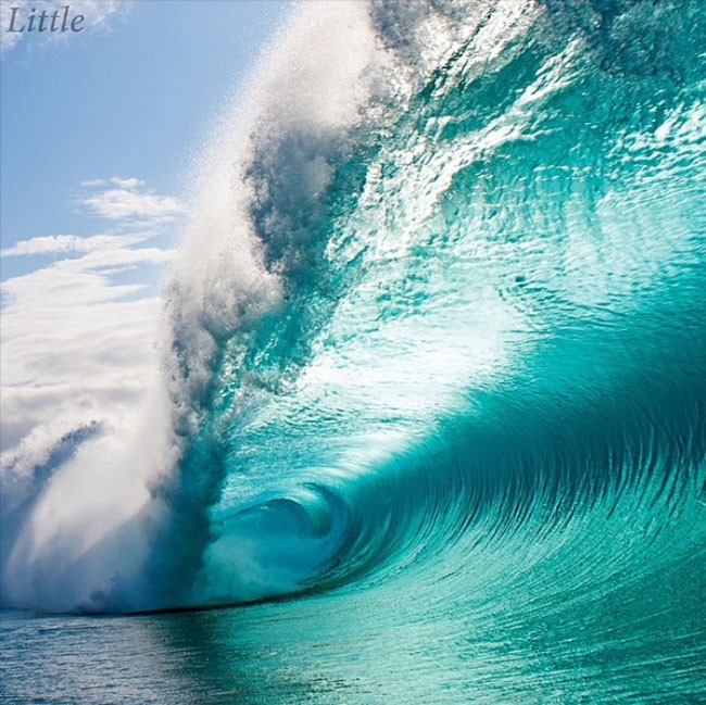 фотографии волн изнутри, фотограф Кларк Литтл, Clark Little, волны изнутри, фото волн Кларк Литтл