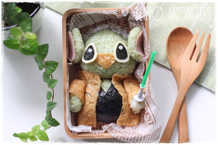 Li Ming, Ли Мин, бэнто, bento monsters, мама создаёт милые мультяшные ланчи 