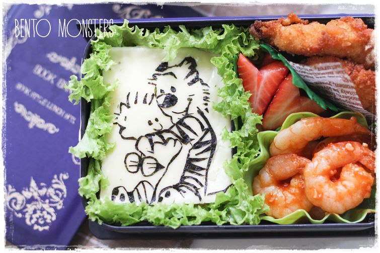 Li Ming, Ли Мин, бэнто, bento monsters, мама создаёт милые мультяшные ланчи 