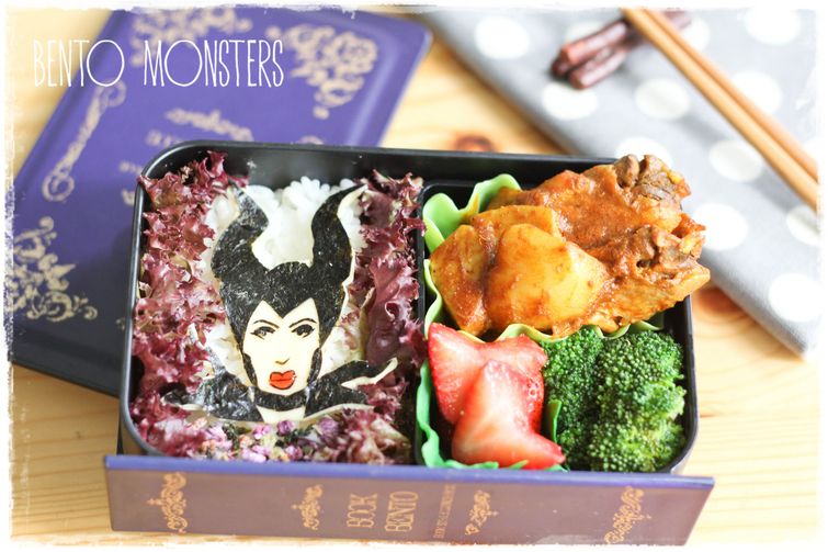 Li Ming, Ли Мин, бэнто, bento monsters, мама создаёт милые мультяшные ланчи 