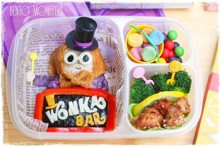 Li Ming, Ли Мин, бэнто, bento monsters, мама создаёт милые мультяшные ланчи 