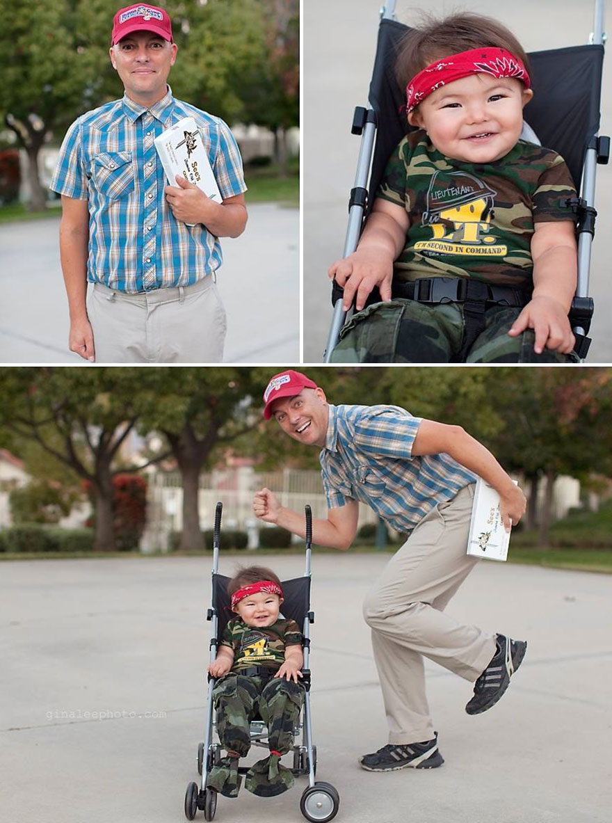 девочка воплощает образы знаменитых персонажей, Gina Lee