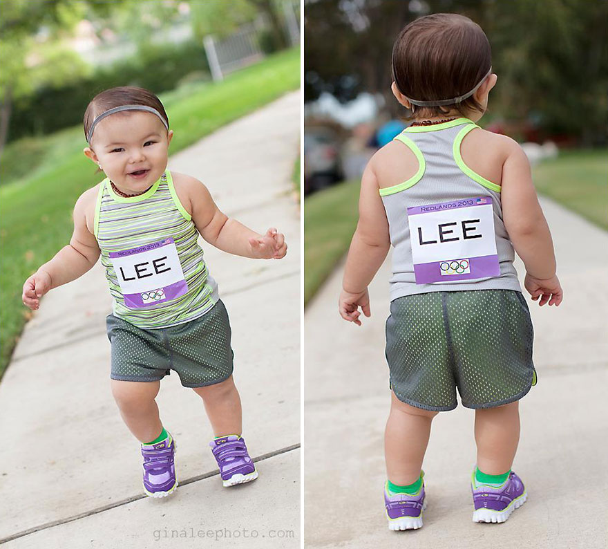 девочка воплощает образы знаменитых персонажей, Gina Lee