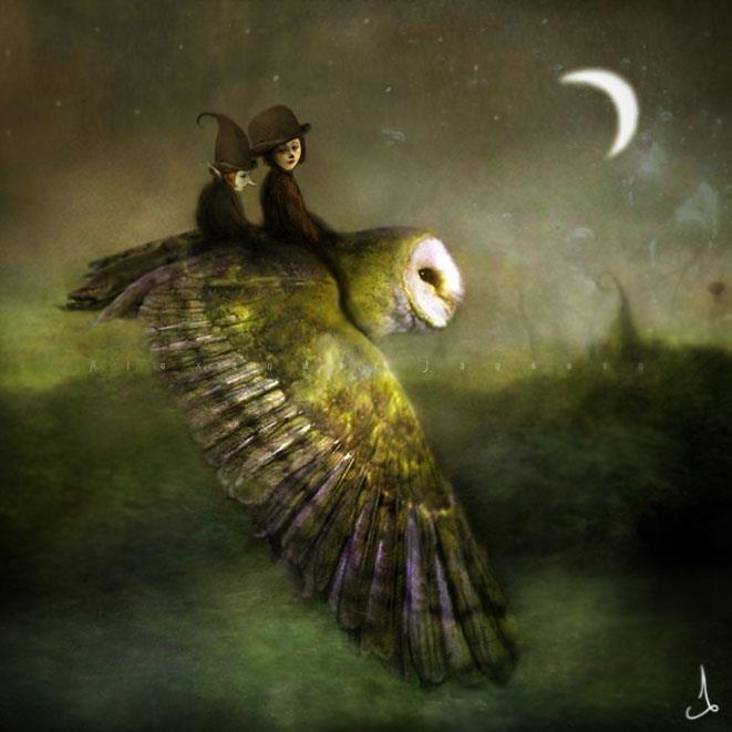 сказки, иллюстраци, мистика, скандинавия,Александр Янссон, Alexander Jansson