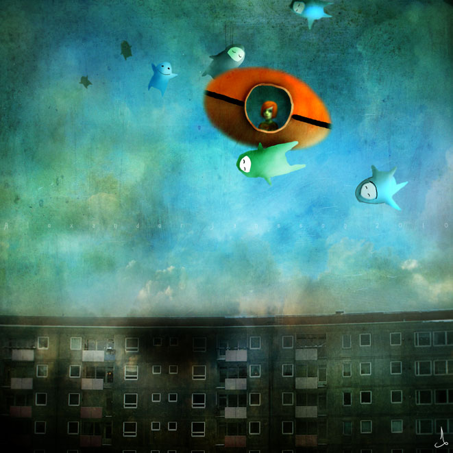 сказки, иллюстраци, мистика, скандинавия,Александр Янссон, Alexander Jansson