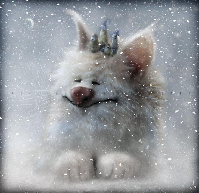 сказки, иллюстраци, мистика, скандинавия,Александр Янссон, Alexander Jansson