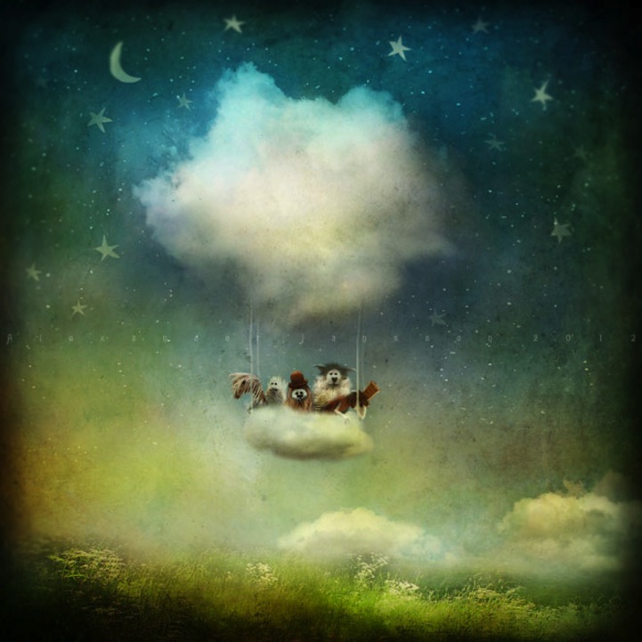 сказки, иллюстраци, мистика, скандинавия,Александр Янссон, Alexander Jansson