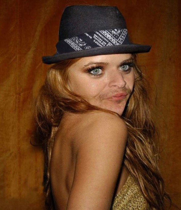 Что будет, если скрестить двух знаменитостей Фотошоп, Если скрестить, знаменитостей