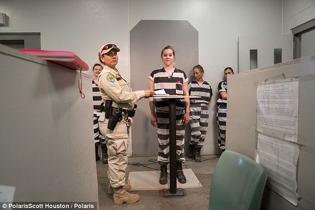 Жизнь в кандалах, Chain Gang, Женская колония, Estrella Jail, в Аризоне, США