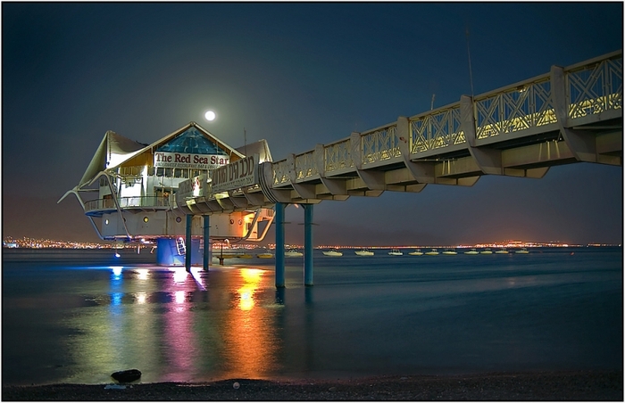 подводный ресторан, Red Sea Star, звезда красного моря, Израиль, Элайт