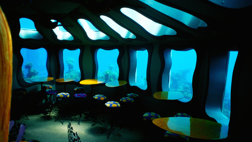 подводный ресторан, Red Sea Star, звезда красного моря, Израиль, Элайт