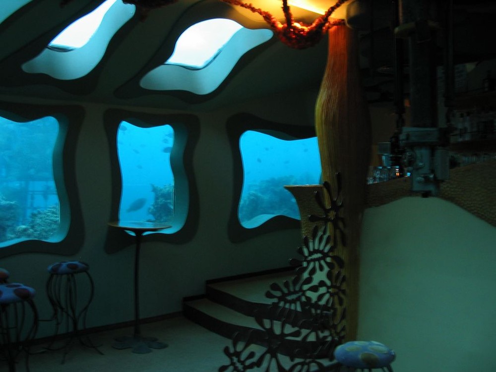 подводный ресторан, Red Sea Star, звезда красного моря, Израиль, Элайт