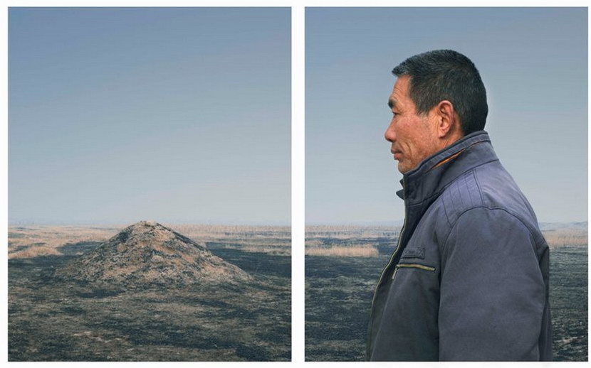 Портреты однояйцевых близнецов в возрасте 50 лет, Такие разные близнецы в фотопроекте  Гао Ронггуо, Identical Twins  Gao Rongguo