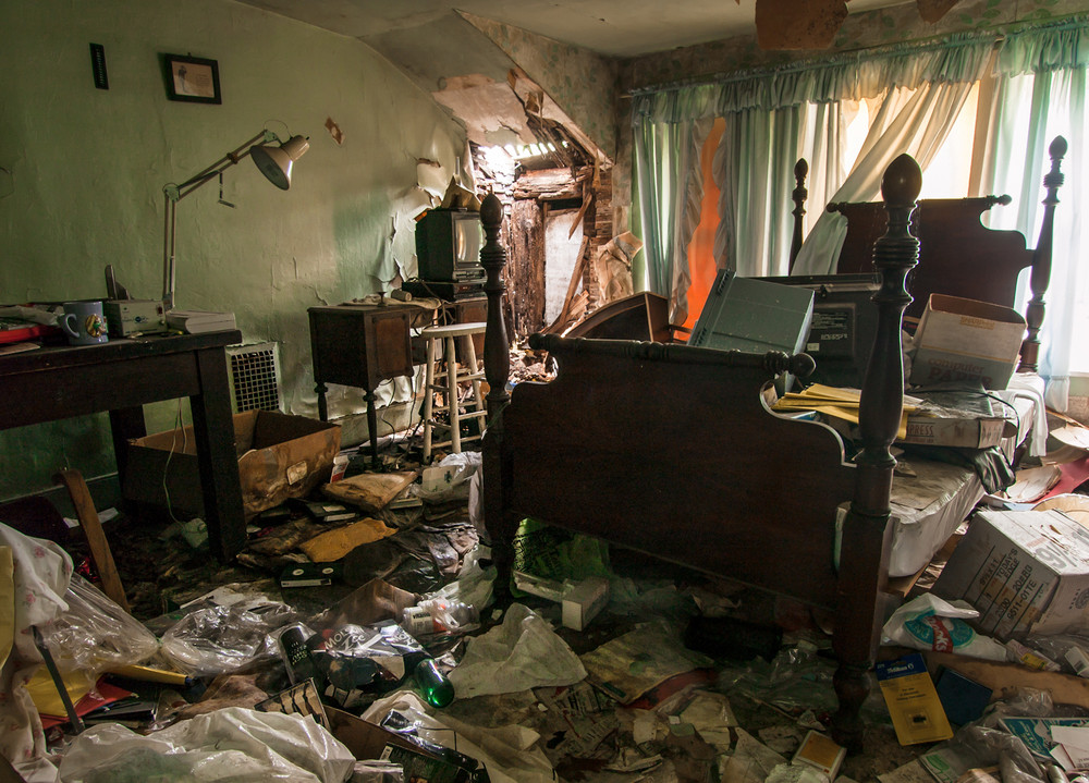 Сайлент Хилл, фотограф  Джонни Джу, Jonny Joo, безлюдные места, заброшенные здания, Silent Hill, город ужасов