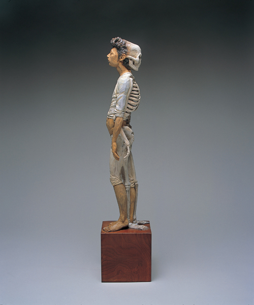 Йошитоши Канемаки, Yoshitoshi Kanemaki, скульптура камфорное дерево, скульптура из цельного куса