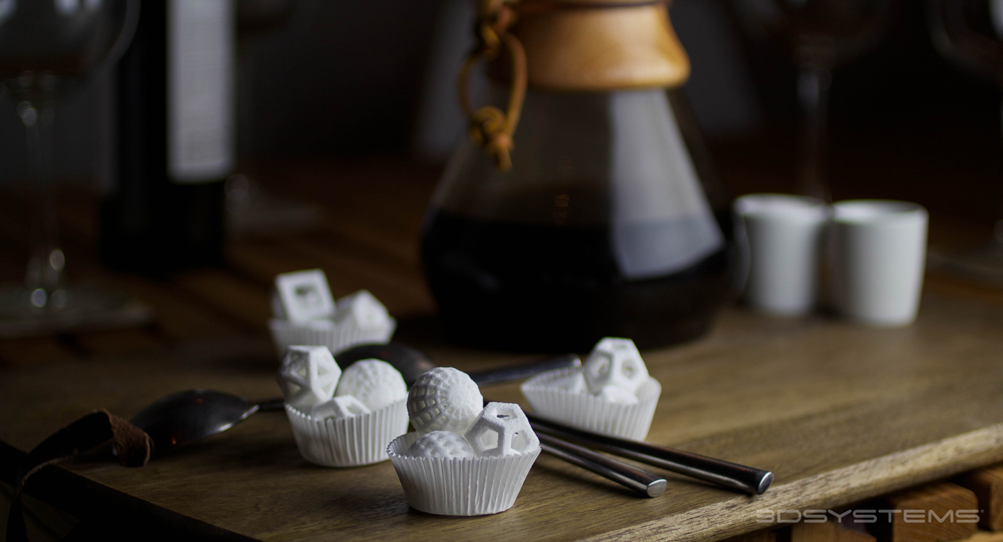 сладости 3D принтер, сахарные фигурки 3D, ChefJet 3D printer