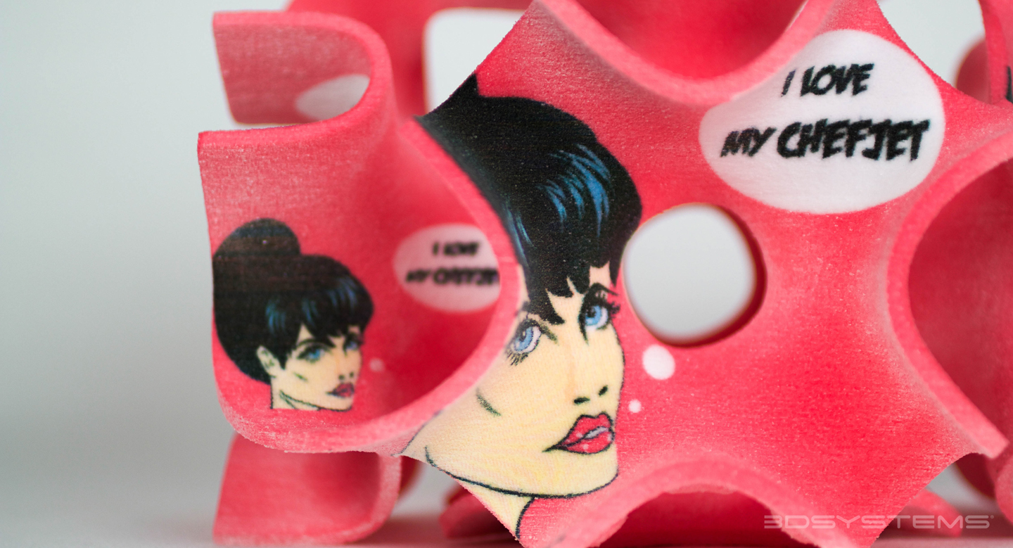 сладости 3D принтер, сахарные фигурки 3D, ChefJet 3D printer