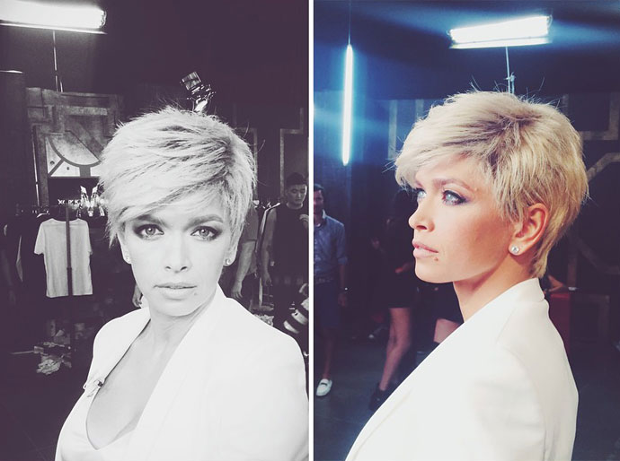 вера брежнева тсрижка, вера брежнева обрезала волосы, вера брежнева под мальчика, вера брежнева парик