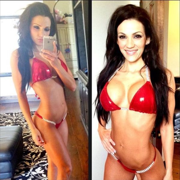 deborah goodman, фигура 33-летней матери шестерых детей Деборы Гудмен