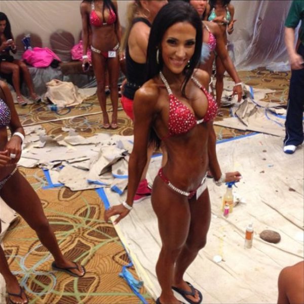 deborah goodman, фигура 33-летней матери шестерых детей Деборы Гудмен