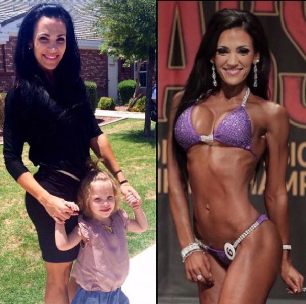 deborah goodman, фигура 33-летней матери шестерых детей Деборы Гудмен