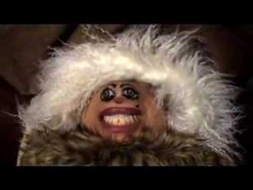 Chinface, глаза на подбородке смешное,глаза на бороде