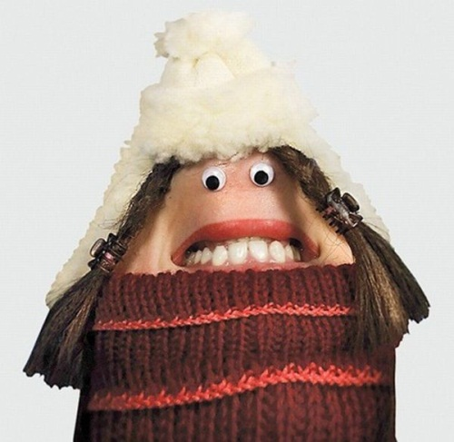 Chinface, глаза на подбородке смешное,глаза на бороде