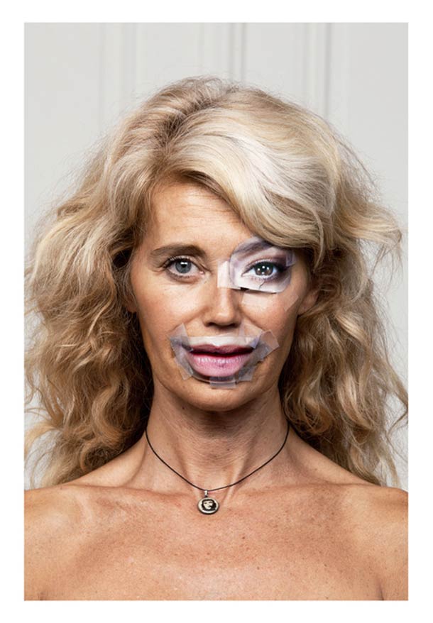 Фотошоп, с помощью скотча, вырезки с журнала, фотографы Бруно Метр, Лоуренс Джинсон