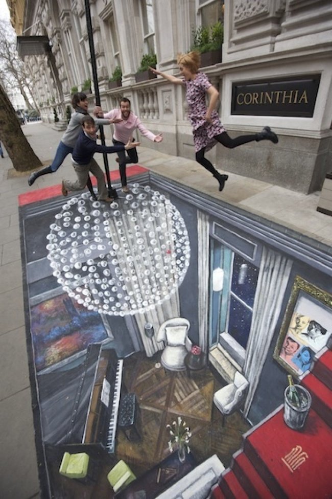 Удивительные 3D рисунки поражающие сознание 3D рисунки, 3d картины, Джо Хилл, Макс Лоури, 3D Joe и Max