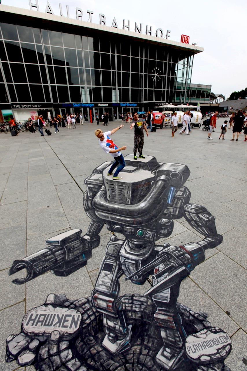 Удивительные 3D рисунки поражающие сознание 3D рисунки, 3d картины, Джо Хилл, Макс Лоури, 3D Joe и Max