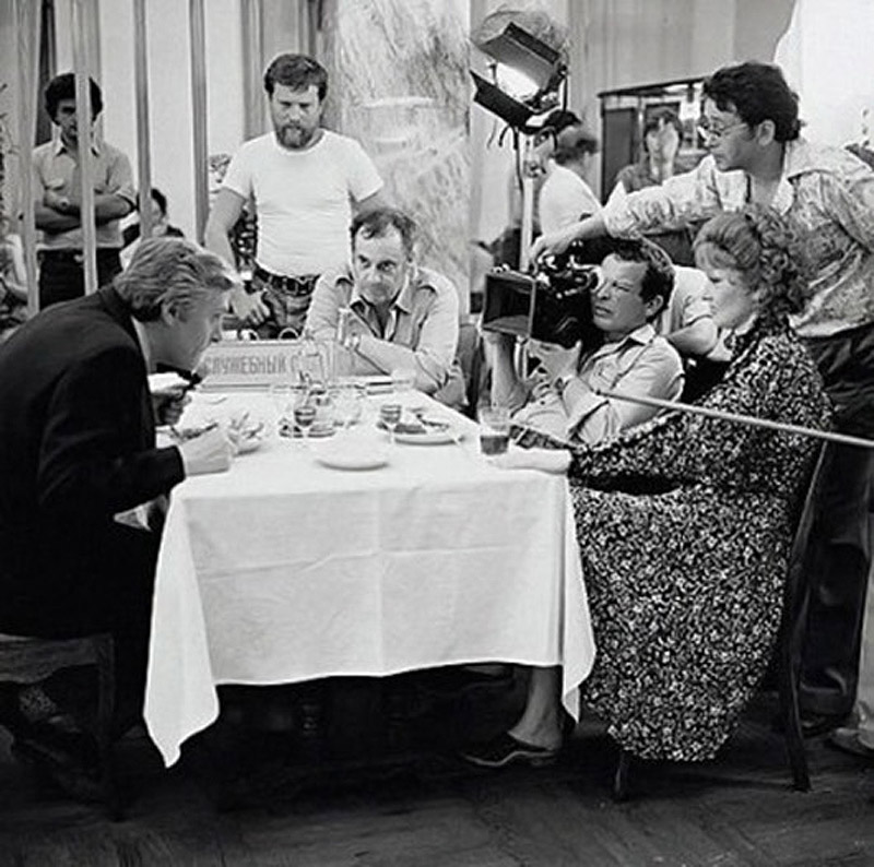 За кадром: архивные фотографии со съемочных площадок известных советских фильмов архивные фотографии, со съемочных площадок,советские фильмы