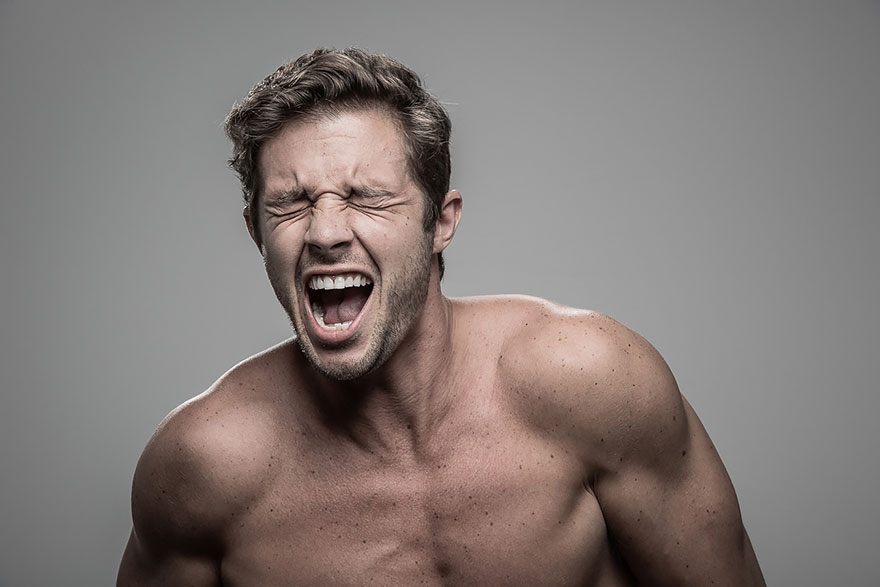 Taser Photoshoot, photographer Patrick Hall, удар электрошокером, лицо электрошокер