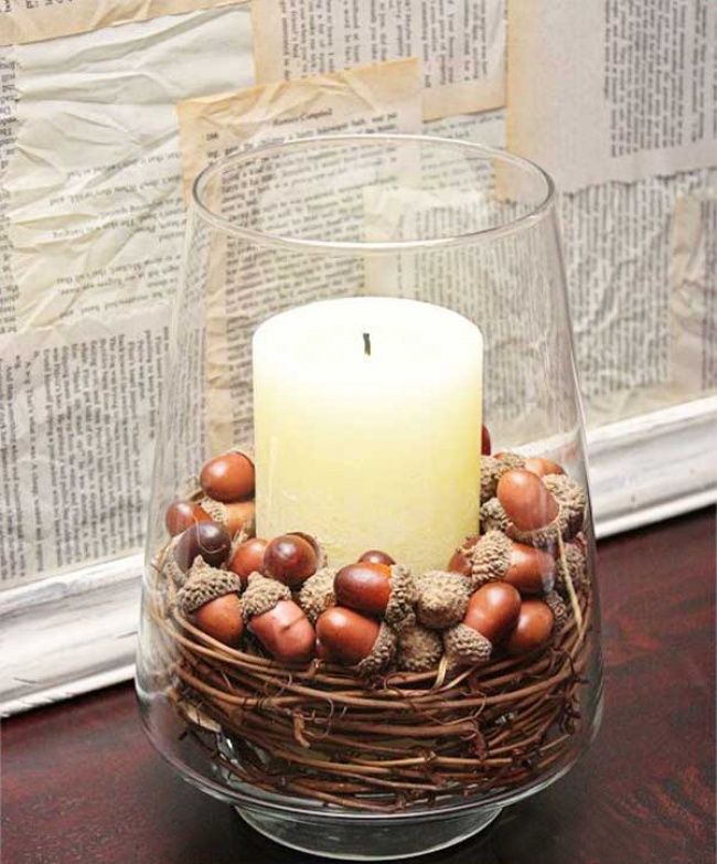 осенние идеи декор, дизайнерские идеи для осеннего интерьера 