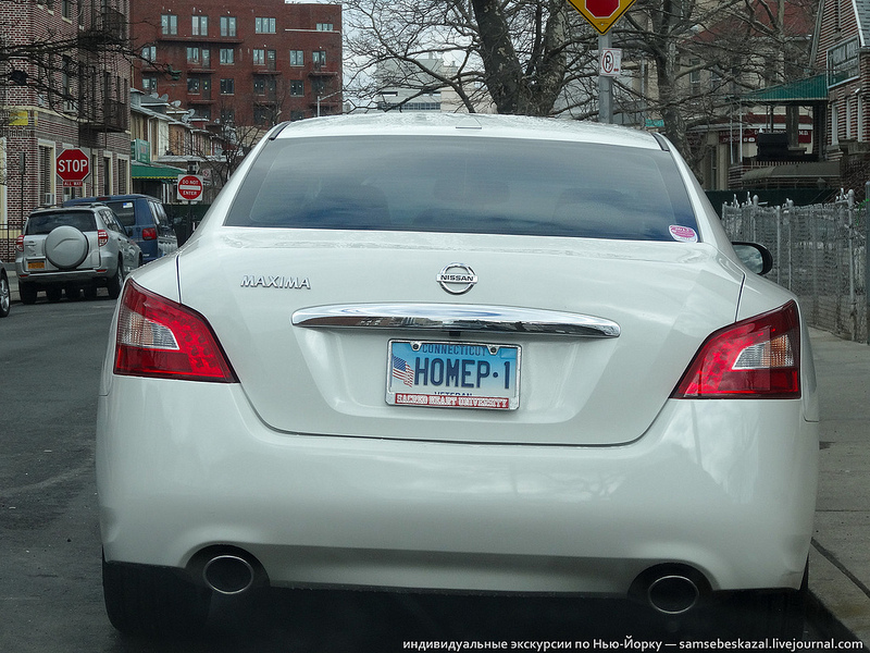 автомобильные номера на русском в Америке, смешные номерные знаки на русском в США