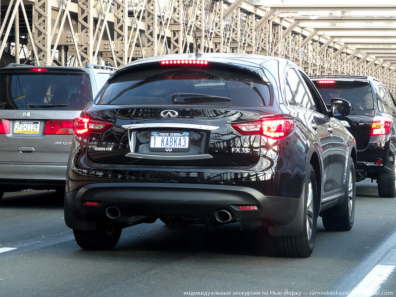 автомобильные номера на русском в Америке, смешные номерные знаки на русском в США