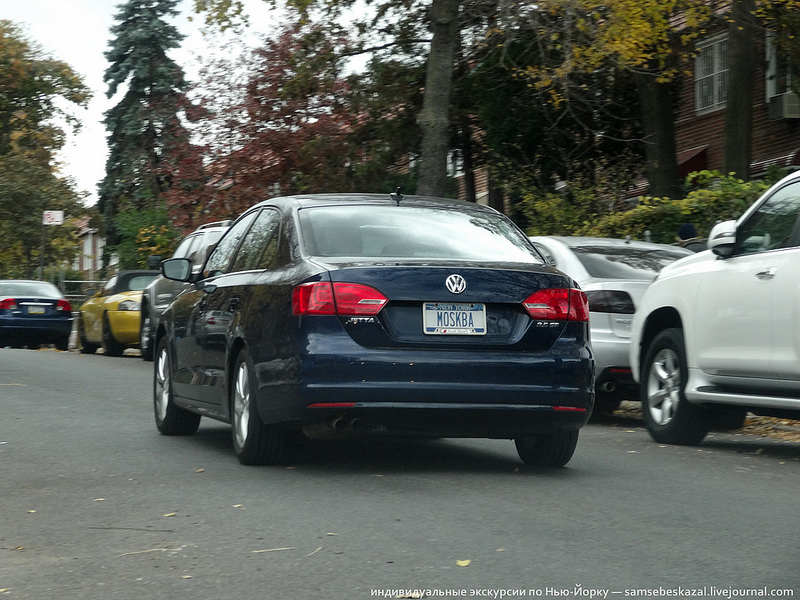 автомобильные номера на русском в Америке, смешные номерные знаки на русском в США