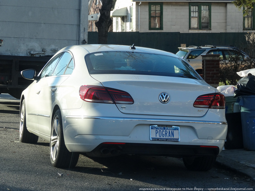 автомобильные номера на русском в Америке, смешные номерные знаки на русском в США