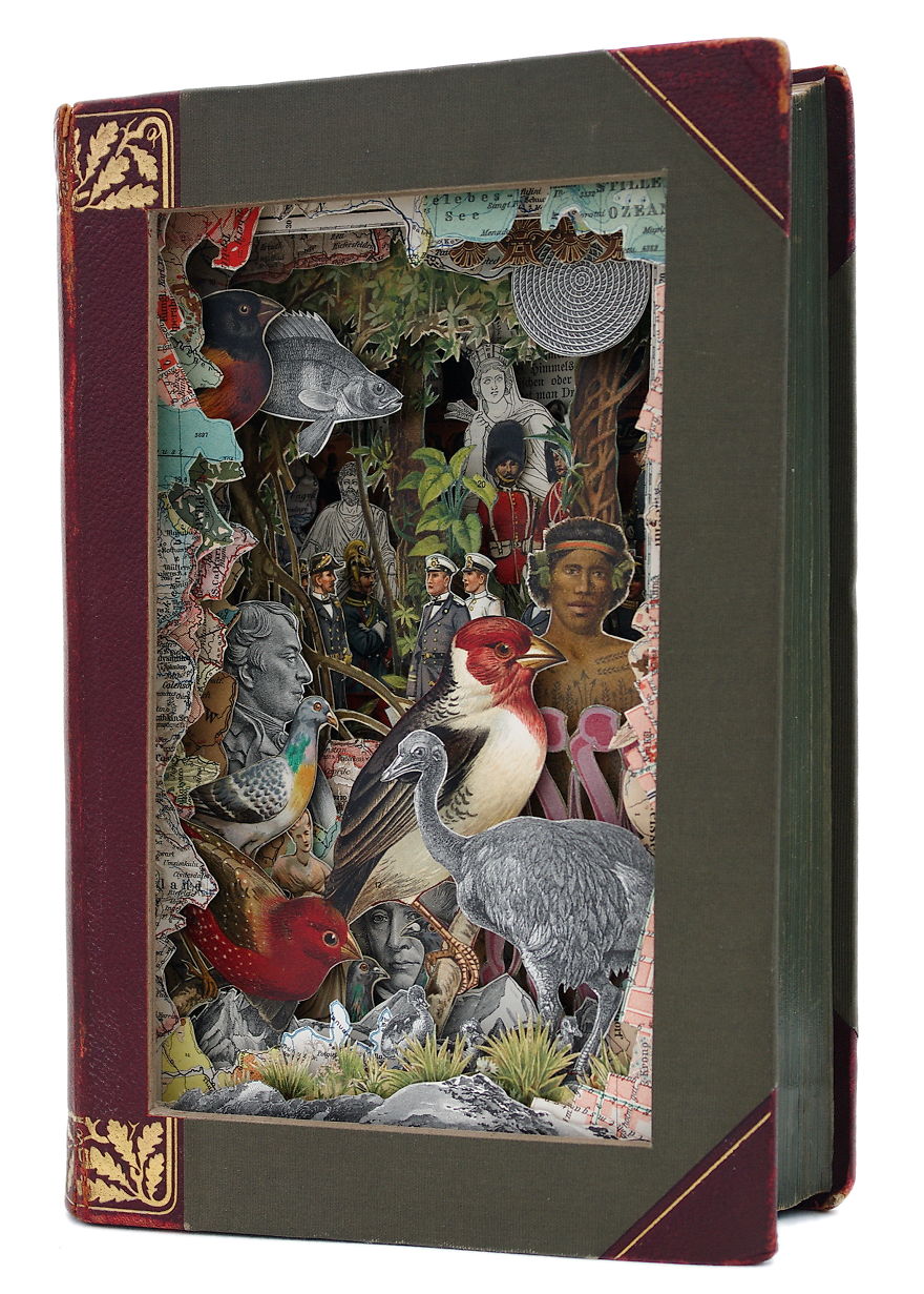 книжные скульптуры, скульптуры из книг, скульптуры вырезанные из книг