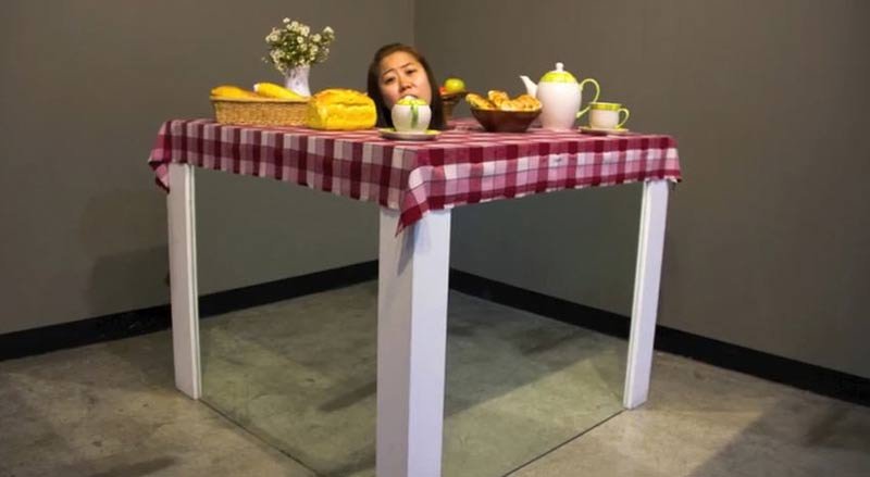 3D? обман зрения, музей, Сеул,Trick Eye Museum)