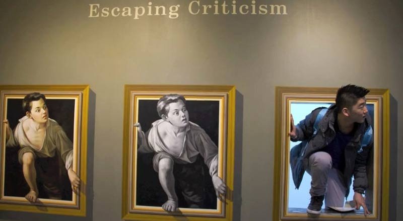 3D? обман зрения, музей, Сеул,Trick Eye Museum)