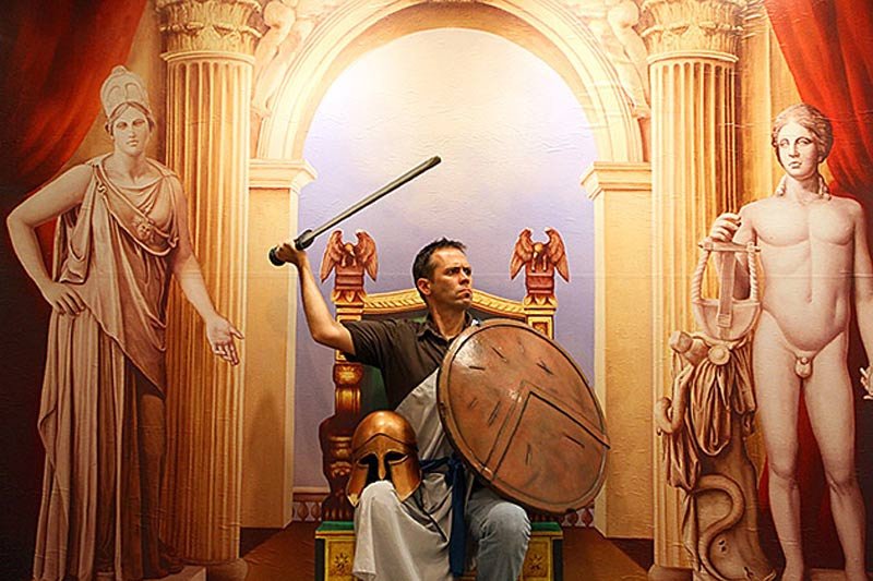 3D? обман зрения, музей, Сеул,Trick Eye Museum)