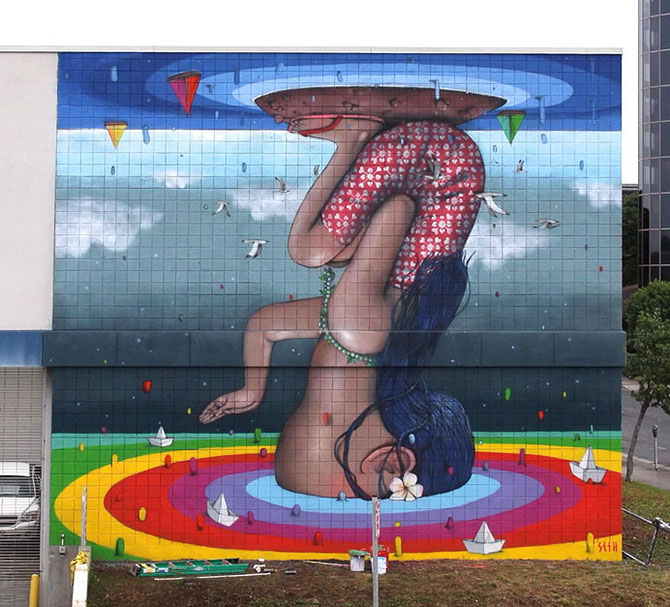 Самое крутое из мира стрит-арта за февраль 2014