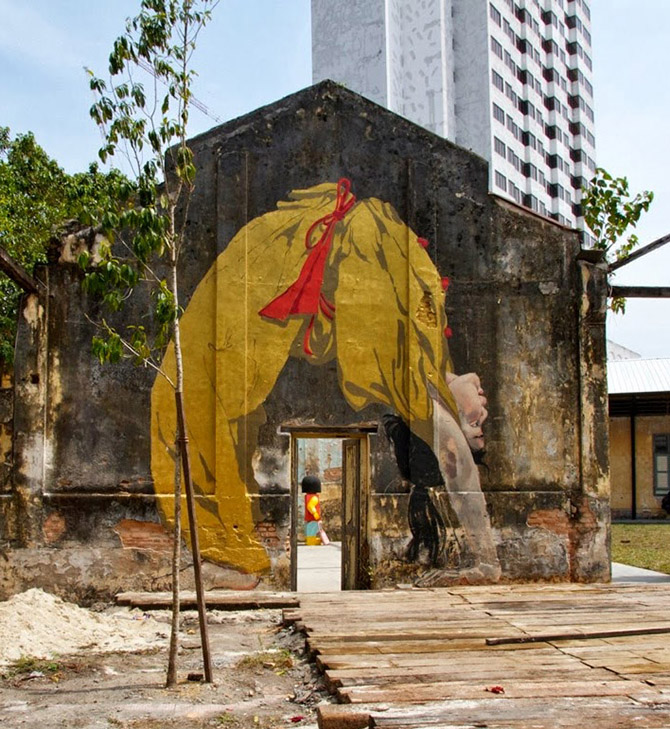 Самое крутое из мира стрит-арта за февраль 2014