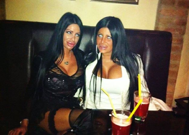 Силиконовые королевы, жертвы пластической хирургии, Сербия, Белград ,Тияна Джуричич Tijana Ðjuričić, Саня Жожич Sanja Jojić