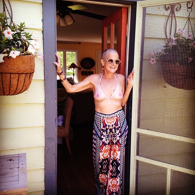 TaTa Top Free The Nipple Robyn Graves and Michelle Lytle, купальник имитирующий грудь